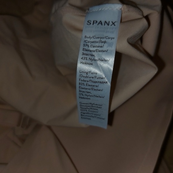 Spanx thinstincts open bust mid thigh bodysuit nwot size 1X - Picture 5 of 7